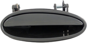 Exterior Door Handle Rear Right Smooth Black (Plastic) - Dorman# 88365