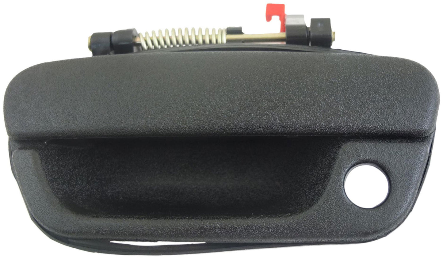 Exterior Door Handle Front Left Textured Black (Plastic) - Dorman# 88391
