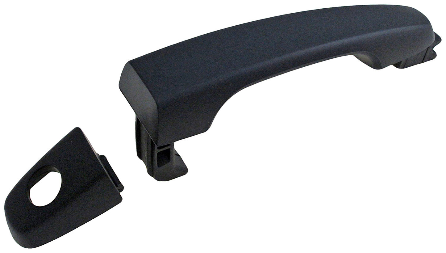 Exterior Door Handle Front Left Smooth Black (Plastic) - Dorman# 88464
