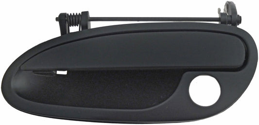 Exterior Door Handle Front Left Smooth Black (Plastic) - Dorman# 88492