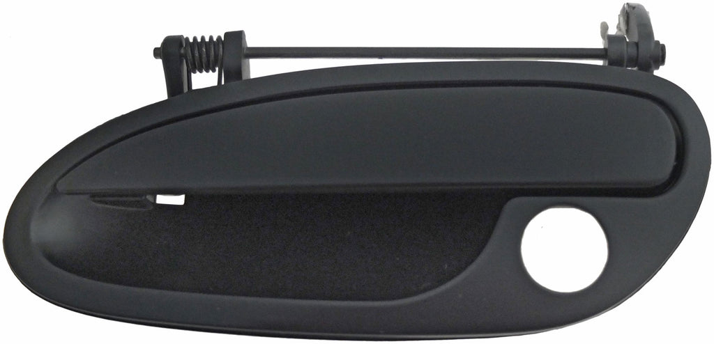 Exterior Door Handle Front Left Smooth Black (Plastic) - Dorman# 88492