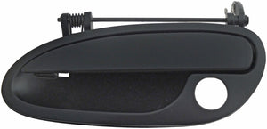 Exterior Door Handle Front Left Smooth Black (Plastic) - Dorman# 88492