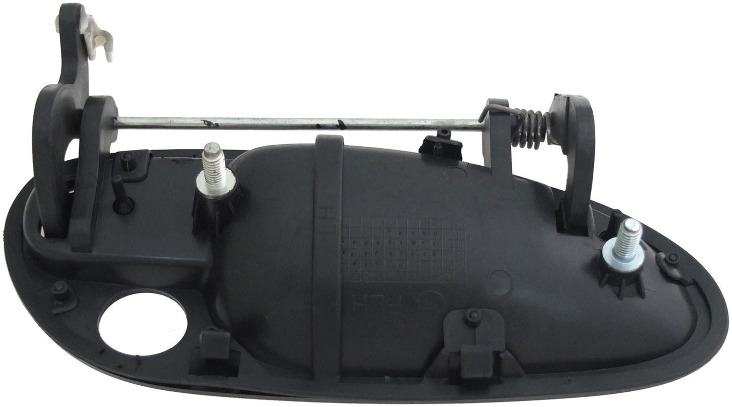 Exterior Door Handle Front Left Smooth Black (Plastic) - Dorman# 88492