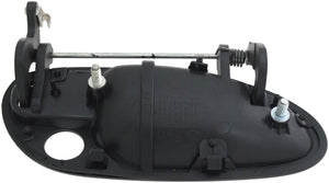 Exterior Door Handle Front Left Smooth Black (Plastic) - Dorman# 88492