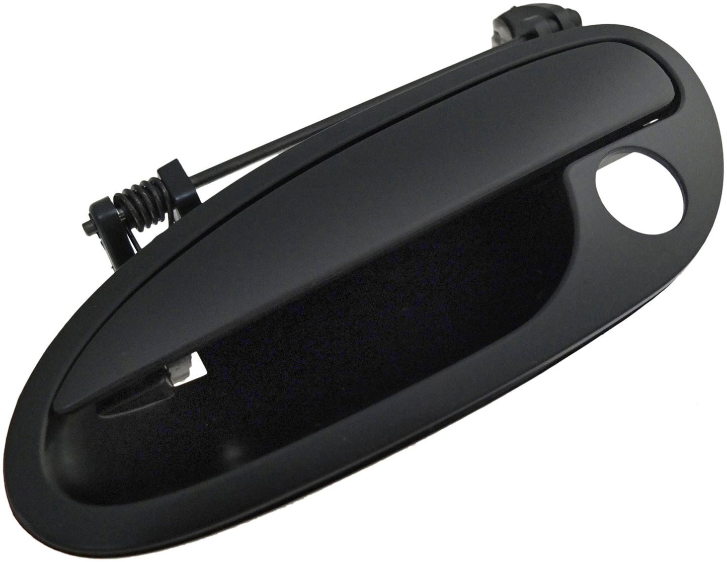 Exterior Door Handle Front Left Smooth Black (Plastic) - Dorman# 88492