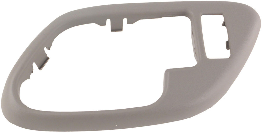 Int Door Handle Front & Rear Right Handle Bezel w/ Lock Hole Gray - Dorman 88534