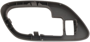 Int Door Handle Front & Rear Right Handle Bezel w/ lock Brown (Tan) - 88536