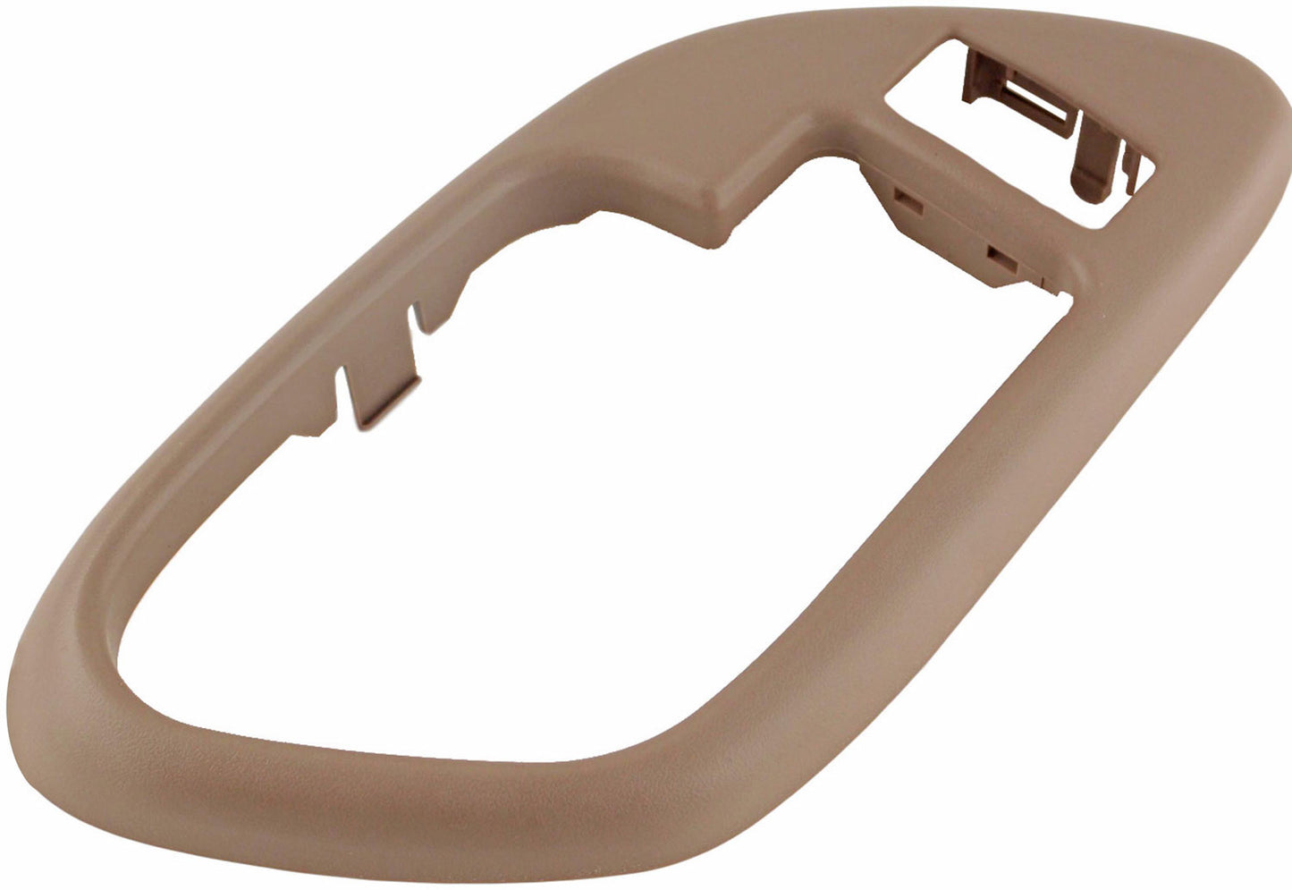 Int Door Handle Front & Rear Left Handle Bezel w/ lock Brown (Tan), Dorman 88537