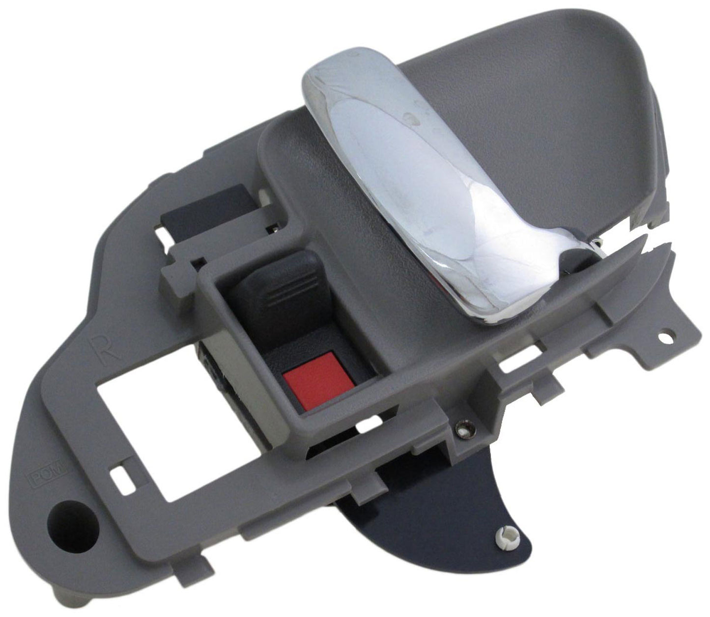 Int Door Handle Front & Rear Right Chrome Lever Gray Housing - Dorman# 88538