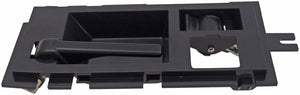 Interior Door Handle Rear Left Smooth Black - Dorman# 88572