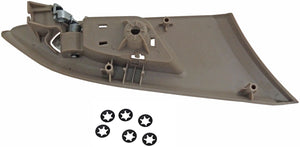 Int Door Handle Front Left Kit w/o Power Switch Hole Chrome Lever - Dorman 88629