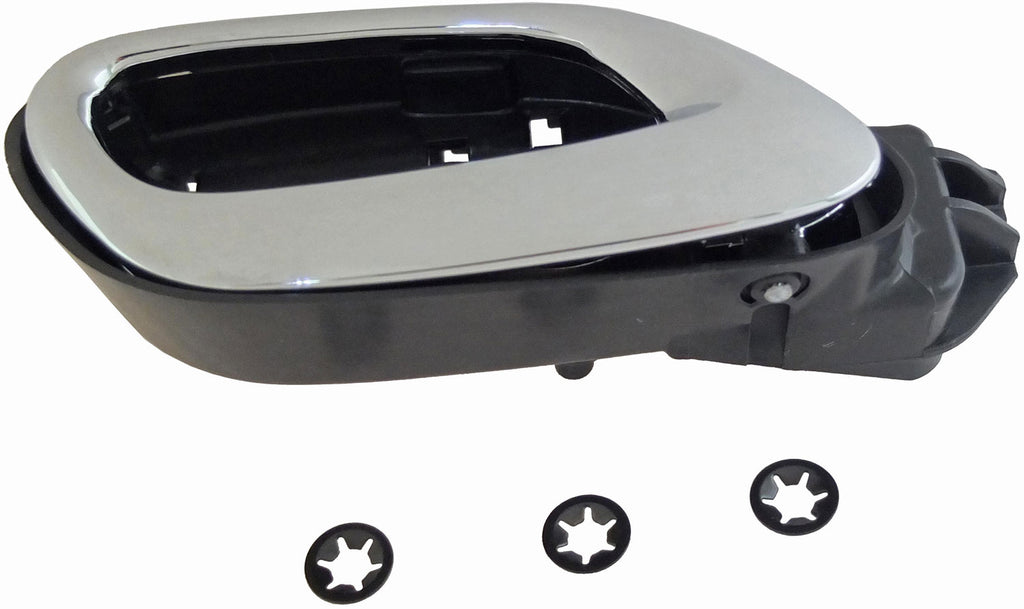 Interior Door Handle Front Right Kit Chrome - Dorman# 88654