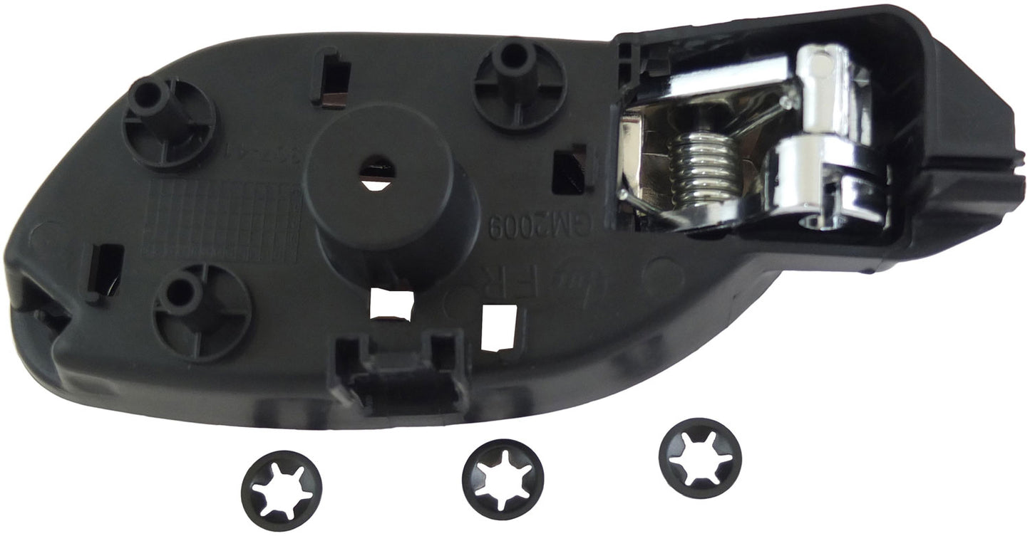 Interior Door Handle Front Right Kit Chrome - Dorman# 88654