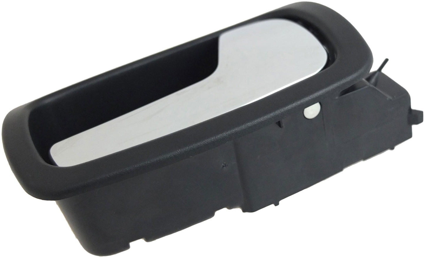 Interior Door Handle Rear Right Kit Chrome Lever Black Housing - Dorman# 88660