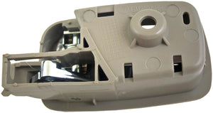 Interior Door Handle Rear Right Kit Chrome Lever Gray Housing - Dorman# 88667