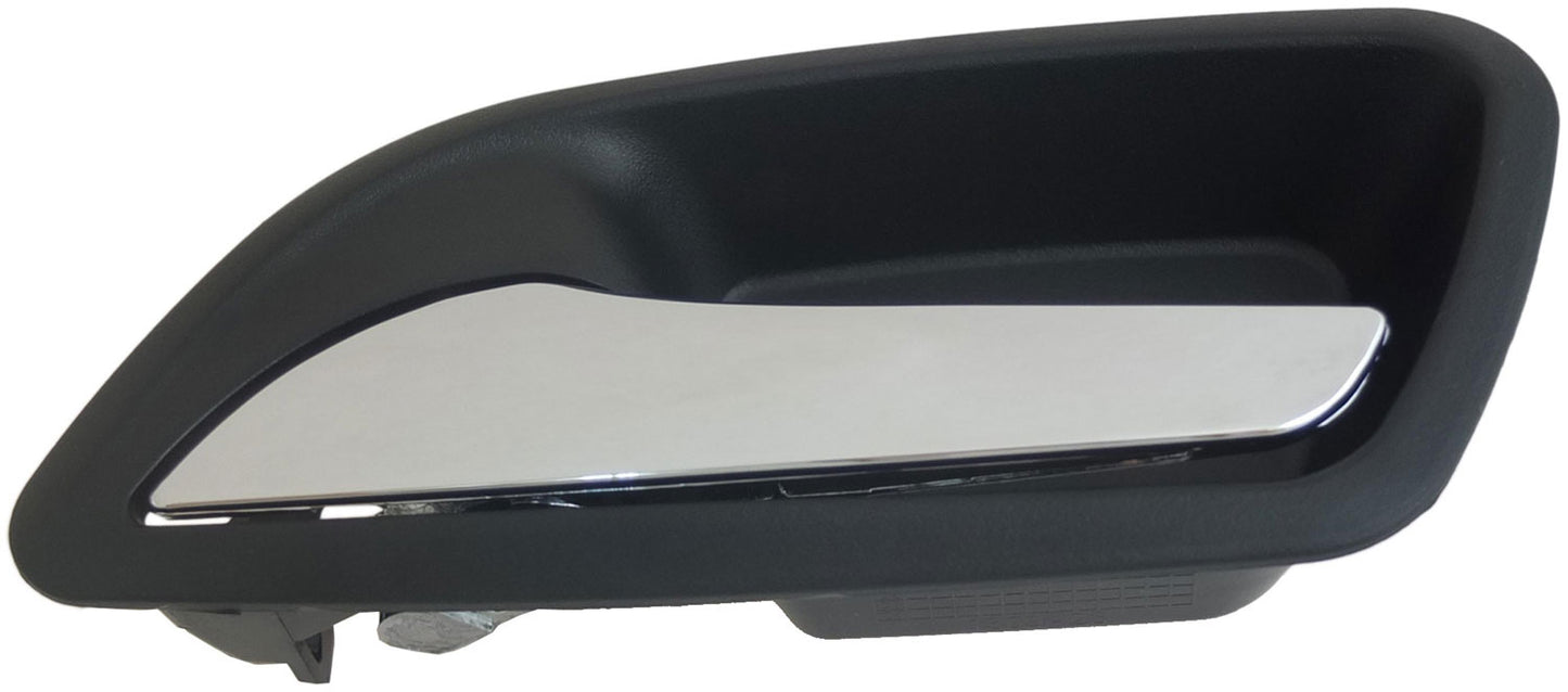 Int Door Handle Front & Rear Left Chrome Lever Black Housing (Ebony) - 88685