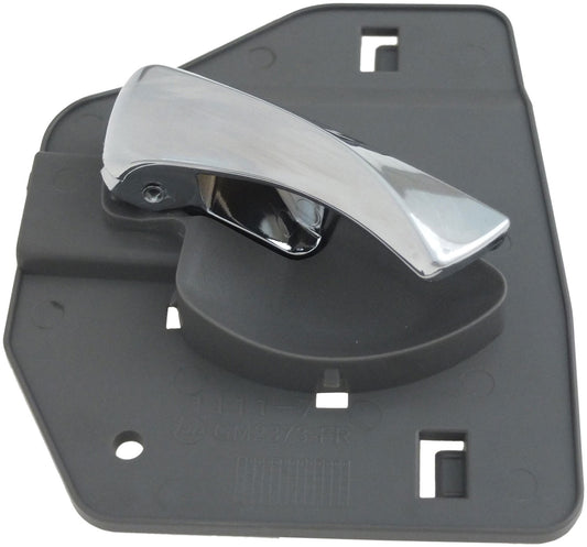 Interior Door Handle Front Right Chrome Lever Light Gray Housing - Dorman# 88690