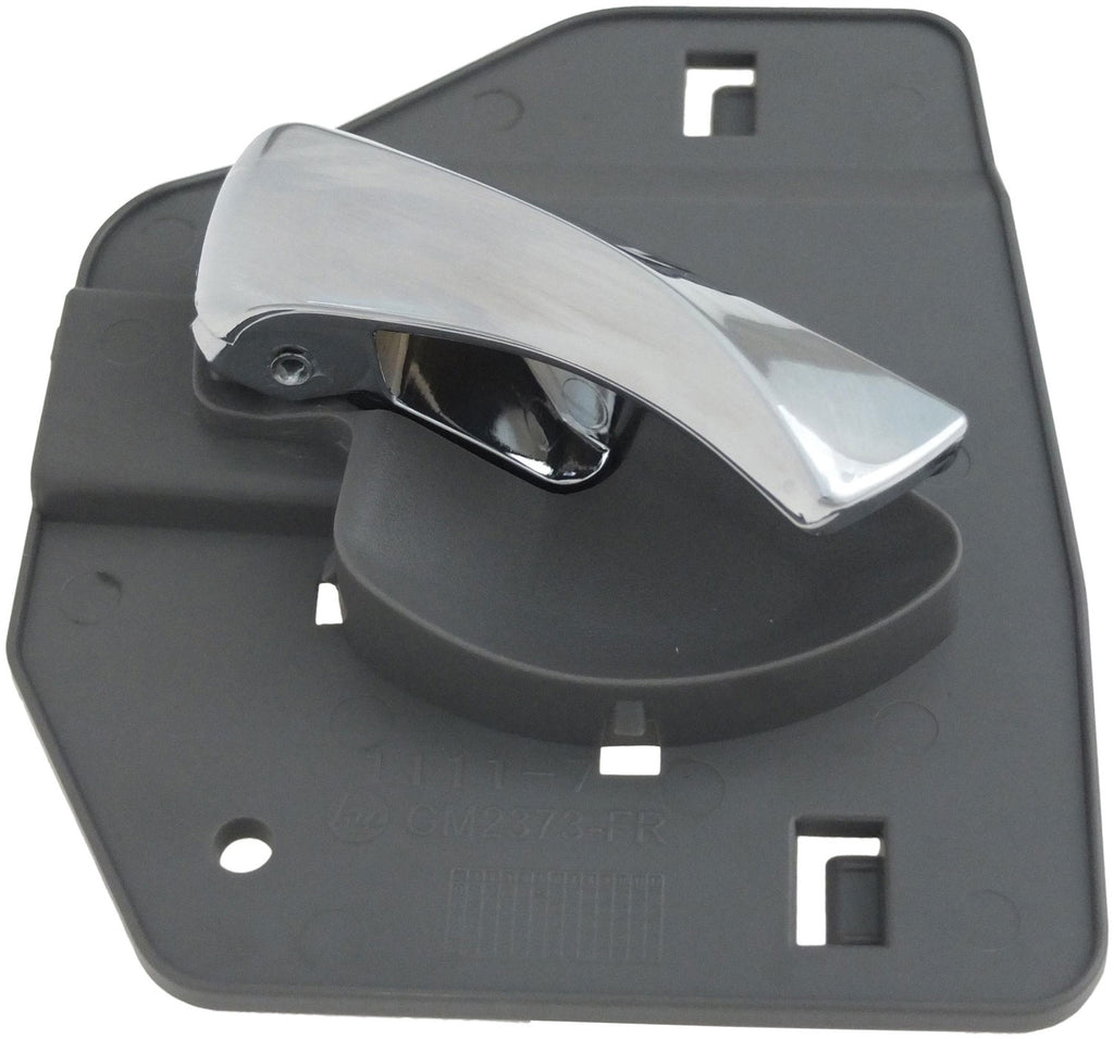 Interior Door Handle Front Right Chrome Lever Light Gray Housing - Dorman# 88690