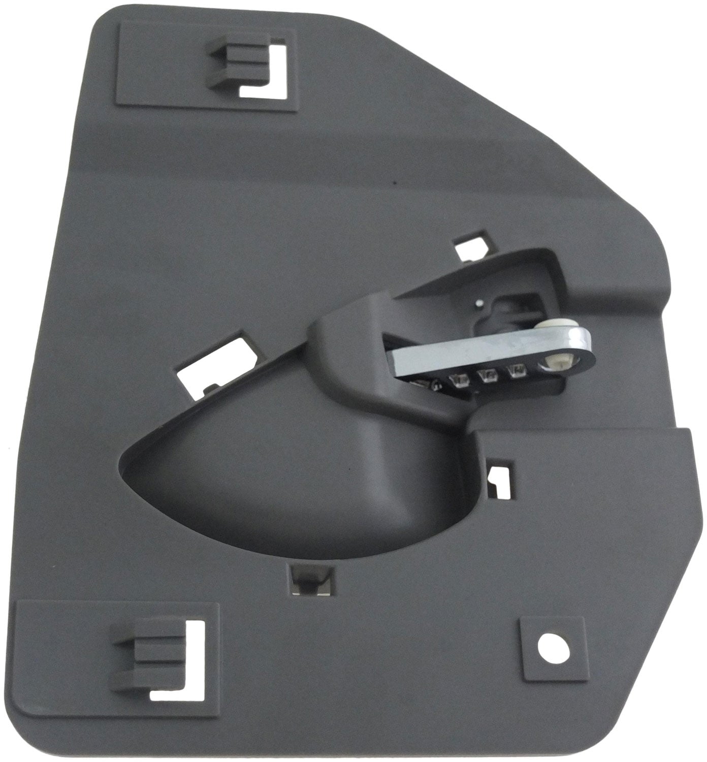 Interior Door Handle Front Right Chrome Lever Light Gray Housing - Dorman# 88690