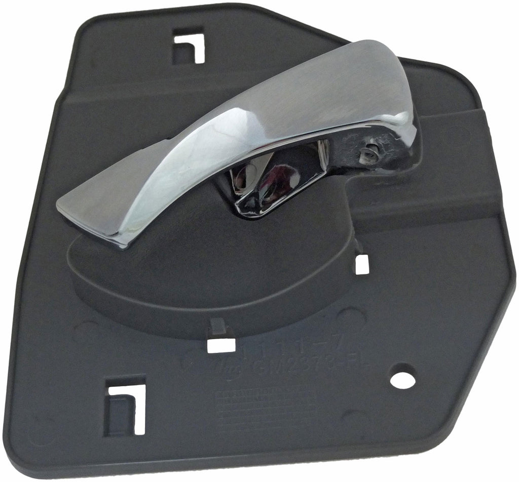 Interior Door Handle Front Left Chrome Lever Light Gray Housing - Dorman# 88691