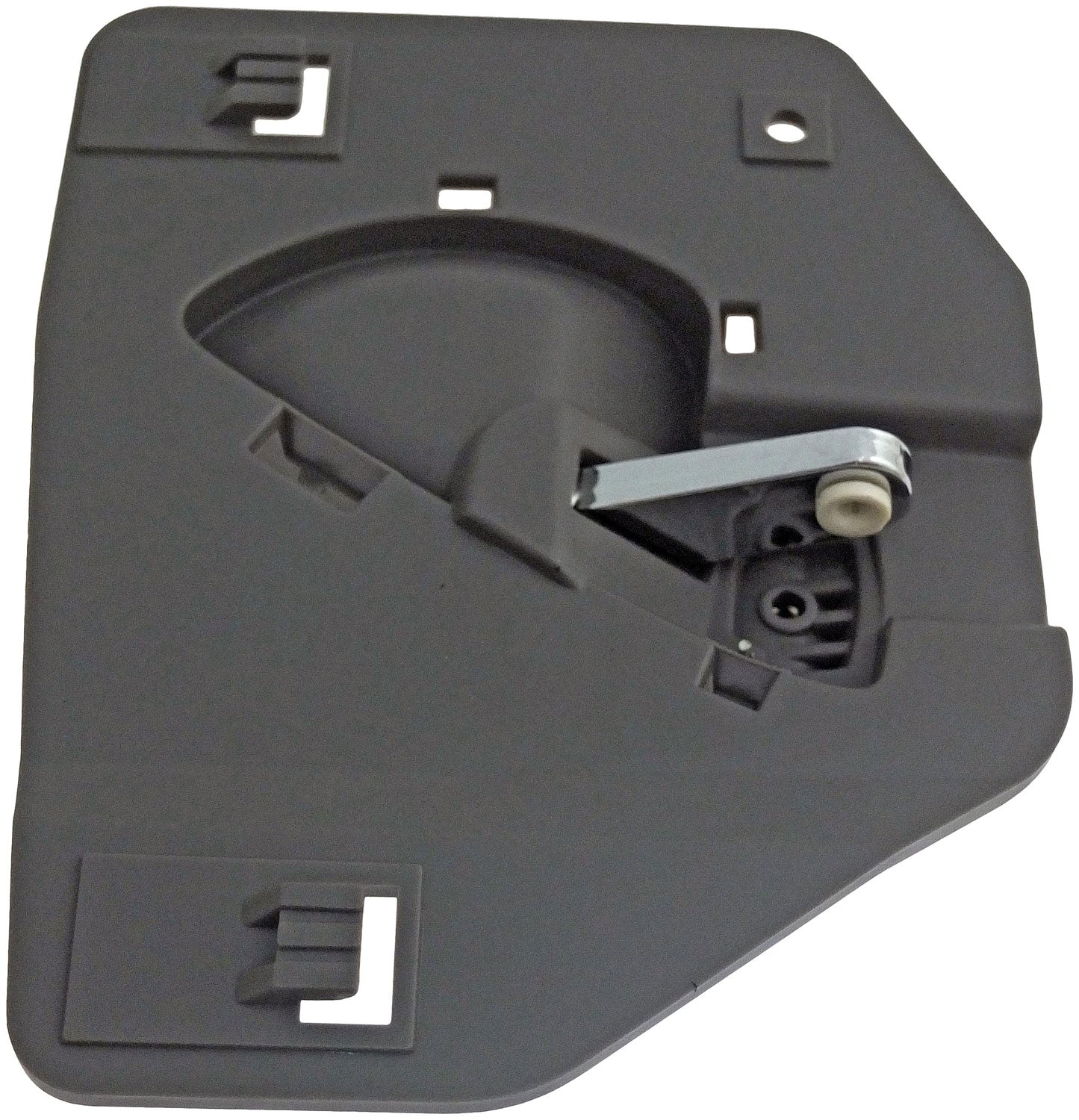 Interior Door Handle Front Left Chrome Lever Light Gray Housing - Dorman# 88691