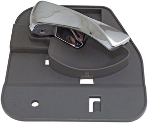 Interior Door Handle Rear Right Chrome Lever Light Gray Housing - Dorman# 88692