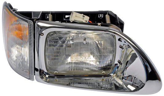 RT H/D Headlight Ass`y Dorman 888-5103,3502929C95 Fits 01-17 International 5900I