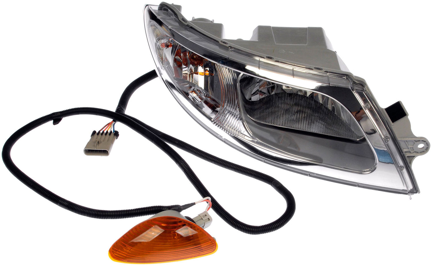 RT Headlight Assembly Dorman 888-5105,4020384C91 Fits 02-17 International 4400