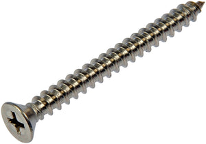 Self Tapping Screw-Flat Phillips Head-No. 10 x 2 In. - Dorman# 896-332