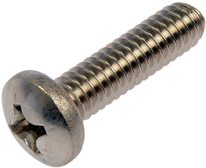 Machine Screw-Pan Phillips Head-Stainless Steel- 1/4-20 x 1