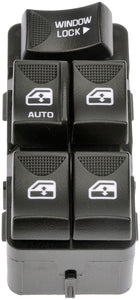 Front Left Power Door Window Switch (Dorman 901-001) 5 Button w/Lock & Auto-Down
