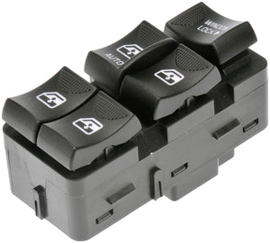 Front Left Power Door Window Switch (Dorman 901-001) 5 Button w/Lock & Auto-Down