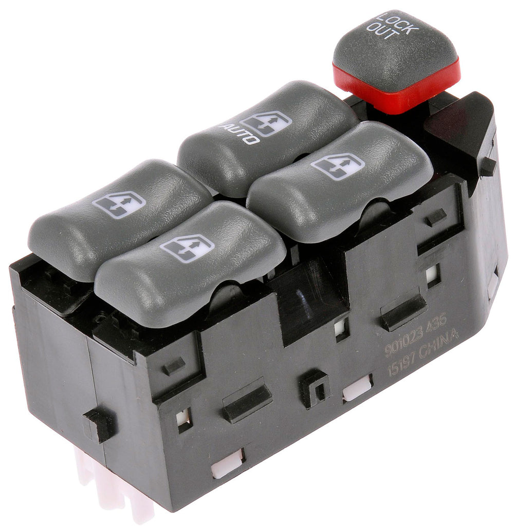 Front Left Power Door Window Switch (Dorman 901-023) 5 Button, 12 Prong