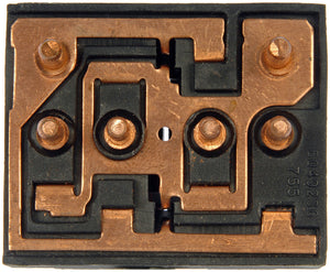 Front Left Power Door Window Switch (Dorman 901-305) 2 Button, 6 Prong