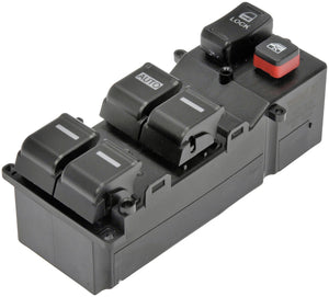 One New Master Window Switch - Front Left, 6 Button - Dorman# 901-655