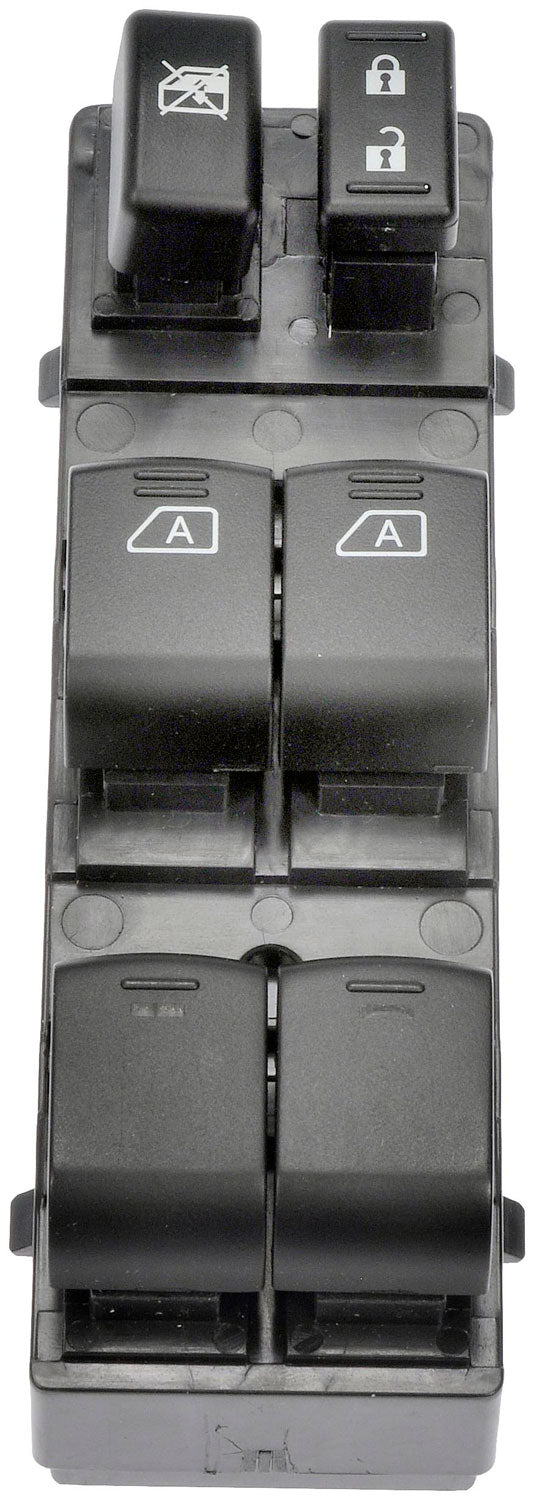 One New Master Window Switch - Front Left, 6 Button - Dorman# 901-804