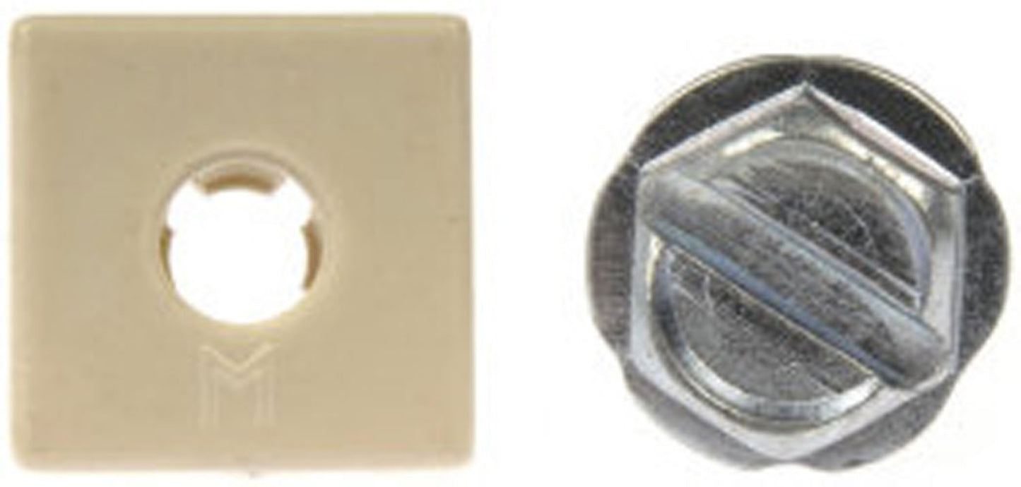 New Pack of 6 Indented Screws 14 x 3/4 In - Dorman# 961-023