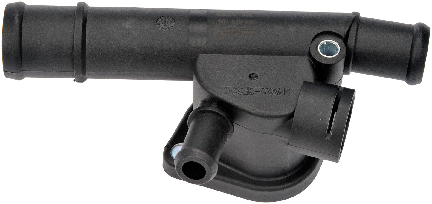 Eng Water Outlet - Dorman# 902-975 Fits 98-10 V/W Beetle Rear Mexico Region