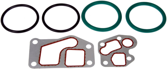 Diesel Oil Cooler Gasket Kit Dorman 904-223,E3TZ-6A636-H Fits 90-94 F-Series 7.3