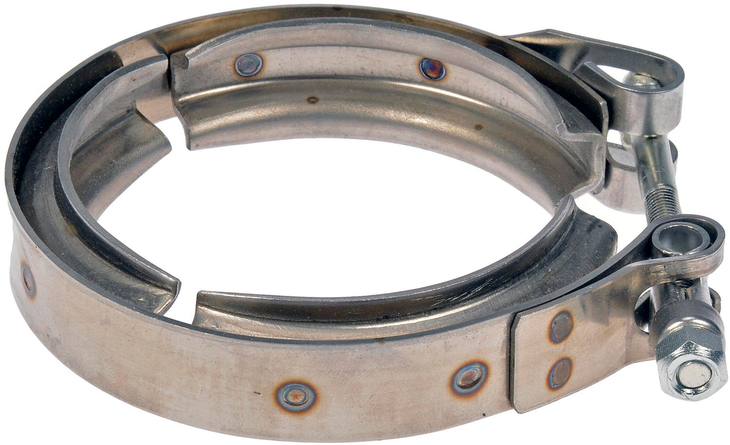 Exh Up-Pipes Turbo V-Band Clamp Dorman 904-251,F81Z8287EA Fits 99-10 E&F 6.0 7.3