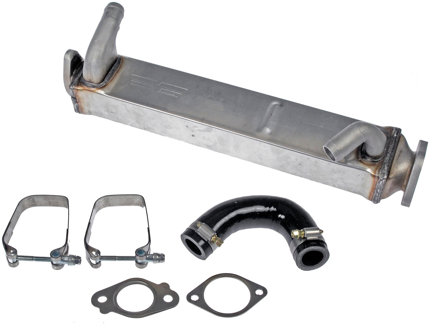 Horizontal EGR Cooler (Dorman# 904-273,8C3Z9F464E Fits 08-10 Ford F-Series 6.4