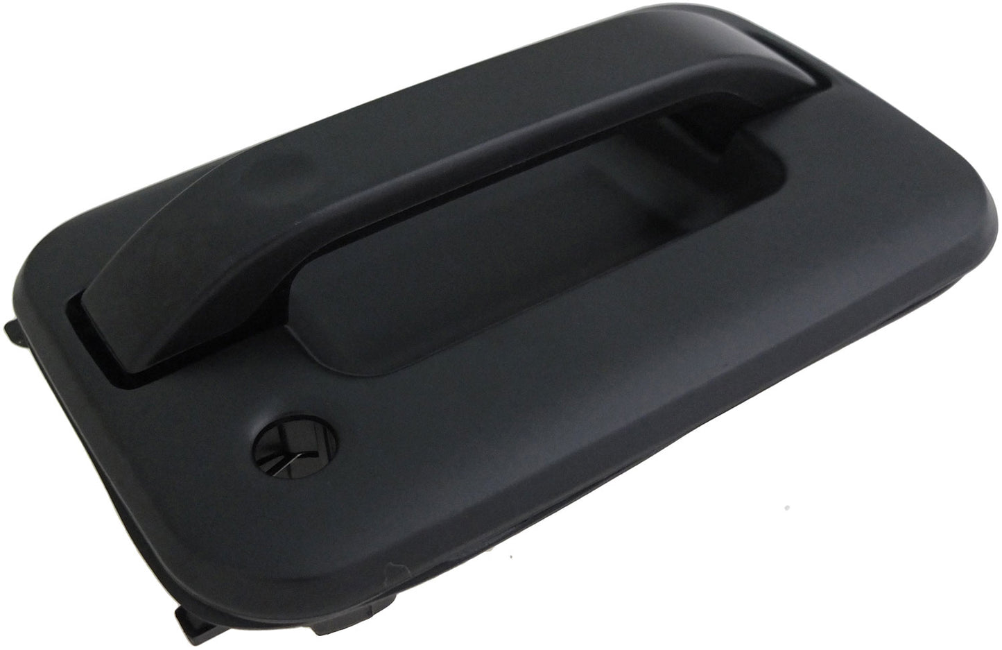 Exterior Door Handle Front Right Primed Black With Keyhole - Dorman# 90553