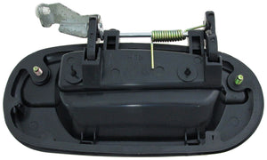 Exterior Door Handle Rear Left Smooth Black - Dorman# 90580