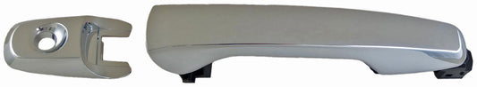 Ext Door Handle Front Left Chrome w/o Push Button Start w/ Keyhole, Dorman 90616