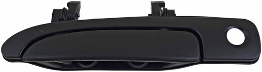 Ext Door Handle Front Left Smooth Black Lever Textured Black Housing - 90718
