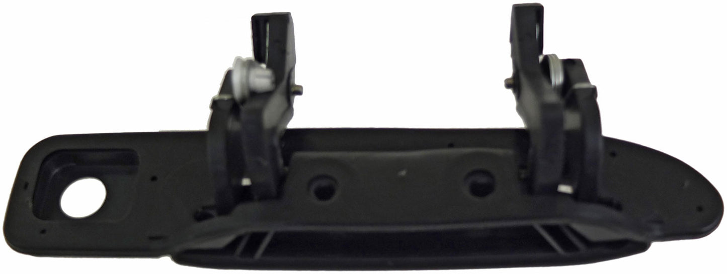 Ext Door Handle Front Left Smooth Black Lever Textured Black Housing - 90718