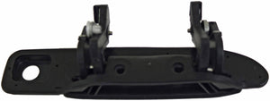 Ext Door Handle Front Left Smooth Black Lever Textured Black Housing - 90718