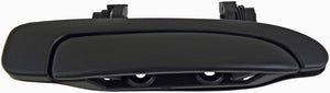 Ext Door Handle Rear Right Smooth Black Lever Textured Black Housing - 90719