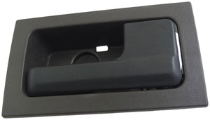 Int Door Handle Front/Rear Right Black Lever Gray Housing Manual Locks - 90823