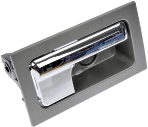 Int Door Handle Front/Rear Right Chrome Lever Gray Housing Power Locks - 90825